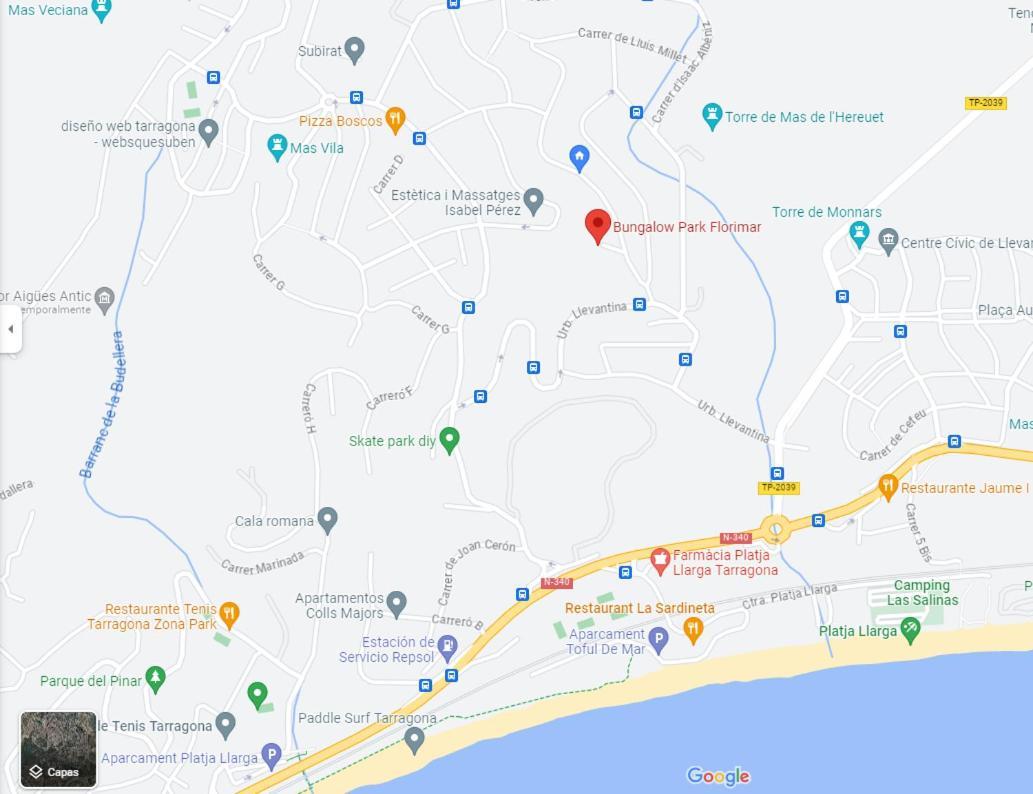 Acogedor Bungalow Park Florimar Tarragona Exterior photo
